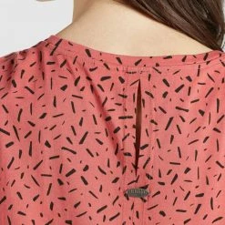 Neu 👏 Khujo TALAJA - T-Shirt Print - Rosa-schwarz Gemustert, Damen 🤩 -Khujo Verkaufsladen 530b8b5d91544f318938e162a7244ecf