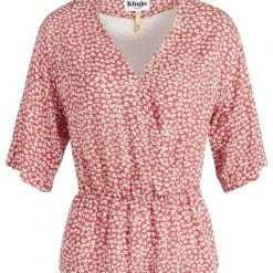 Aktion 🔔 Khujo RINALDA - Bluse - Rot Weiß Geblümt, Damen ✔️ -Khujo Verkaufsladen 53348fedd0094f4083f75b84ef0dff49