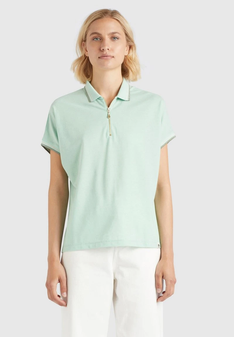 Auslauf 🔥 Khujo VELDA - Poloshirt - Mint, Damen 👏 4 Auslauf 🔥 Khujo VELDA - Poloshirt - Mint, Damen 👏 – Bild 4