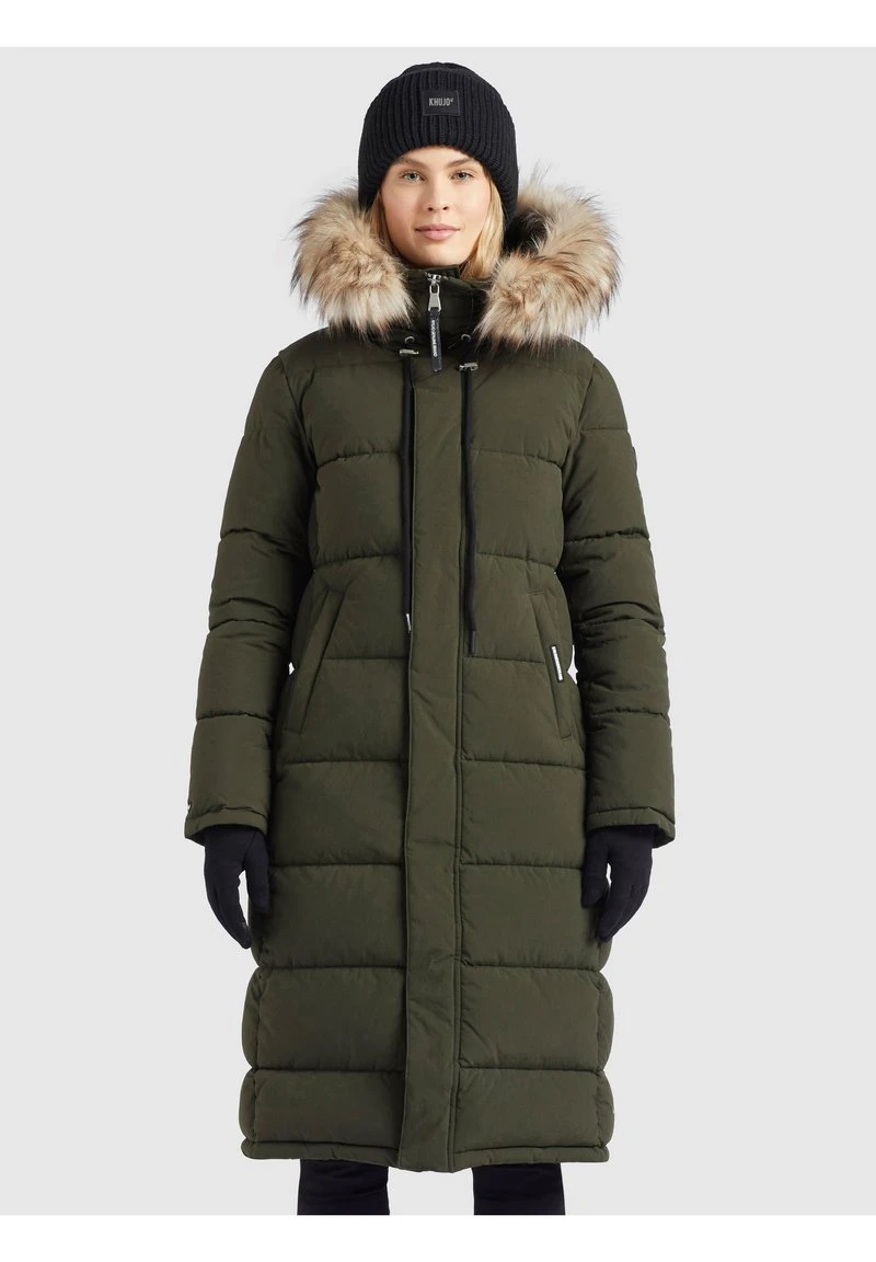 Coupon 🛒 Khujo LISSANDRA - Wintermantel - Dunkeloliv, Damen 💯 1 Coupon 🛒 Khujo LISSANDRA - Wintermantel - Dunkeloliv, Damen 💯