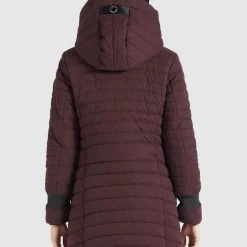 Brandneu 🌟 Khujo TOOTS PEACHED - Wintermantel - Weinrot, Damen 😀 -Khujo Verkaufsladen 5364be5c1585442fa3efcb134f0ef8eb