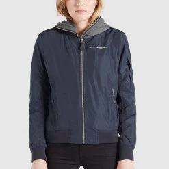 Coupon 😉 Khujo LARIFA - Bomberjacke - Dunkelblau, Damen 😀