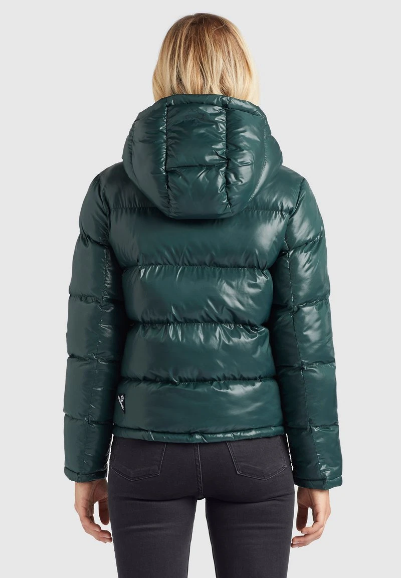 Billig 💯 Khujo CAMILLE - Winterjacke - Dunkelgrün Glänzend, Damen ❤️ 3 Billig 💯 Khujo CAMILLE - Winterjacke - Dunkelgrün Glänzend, Damen ❤️ – Bild 3