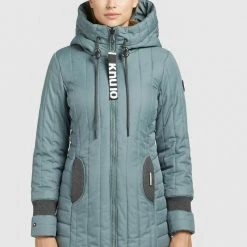 Bestes Angebot ❤️ Khujo JERRY PRIME5 STRUCTURED - Wintermantel - Blaugrau, Damen ✔️