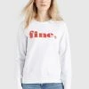 Aktion ✨ Khujo SILICIA FINE - Sweatshirt - Weiß, Damen 💯