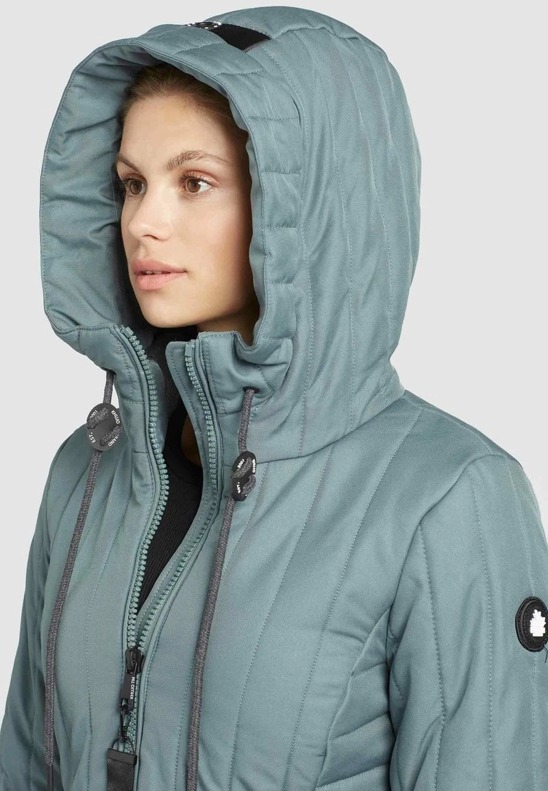 Bestes Angebot ❤️ Khujo JERRY PRIME5 STRUCTURED - Wintermantel - Blaugrau, Damen ✔️ 4 Bestes Angebot ❤️ Khujo JERRY PRIME5 STRUCTURED - Wintermantel - Blaugrau, Damen ✔️ – Bild 4
