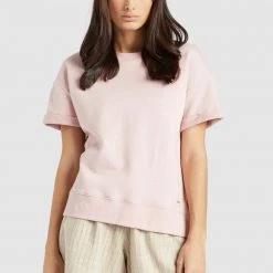 Auslauf 🥰 Khujo MALEA - T-Shirt Basic - Pink, Damen ✨