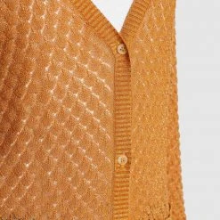 Coupon 💯 Khujo ASYA - Strickjacke - Ochra Gold, Damen 🥰 -Khujo Verkaufsladen 563791b7d1334dbca27e6f15ec78a1ca
