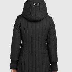 Angebote ✔️ Khujo JERRY PRIME5 STRUCTURED - Wintermantel - Schwarz, Damen 🧨 -Khujo Verkaufsladen 563fb2d8d33849d392d1a76c3f203944