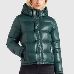 Billig 💯 Khujo CAMILLE - Winterjacke - Dunkelgrün Glänzend, Damen ❤️ 18 Billig 💯 Khujo CAMILLE - Winterjacke - Dunkelgrün Glänzend, Damen ❤️ -Khujo Verkaufsladen 564026a6cf2b4bb8ac3b0b59674e0152