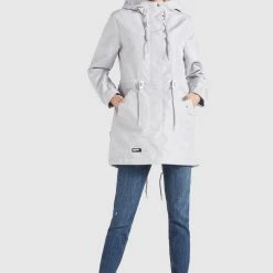 Bestpreis 🛒 Khujo EMURI - Parka - Light Grey, Damen 👏 -Khujo Verkaufsladen 56a1adb01d884f2094e77b459ca96b48