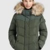 Bestpreis 🔥 Khujo WINSEN6 - Winterjacke - Dunkeloliv, Damen 🌟