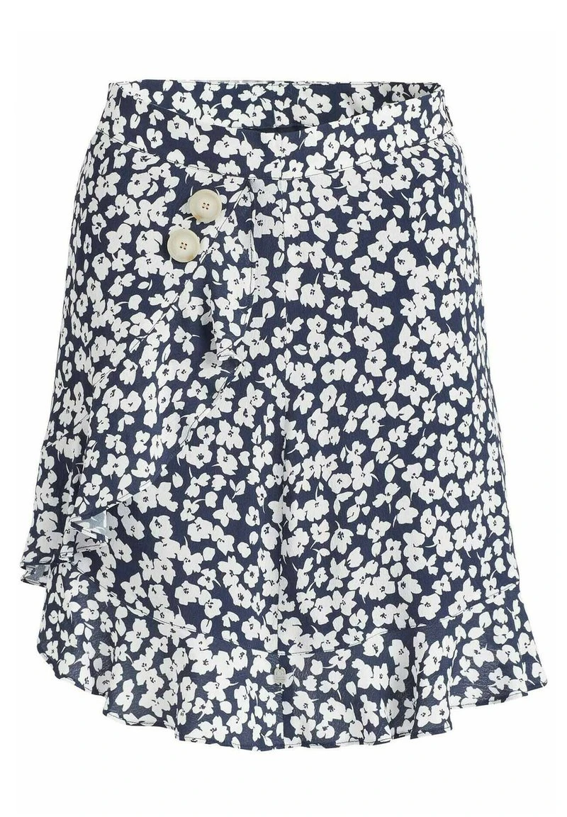 Schlussverkauf 😀 Khujo UNDINE - A-Linien-Rock - Dunkelblau-weiß Geblümt, Damen 🌟 8 Schlussverkauf 😀 Khujo UNDINE - A-Linien-Rock - Dunkelblau-weiß Geblümt, Damen 🌟 – Bild 8