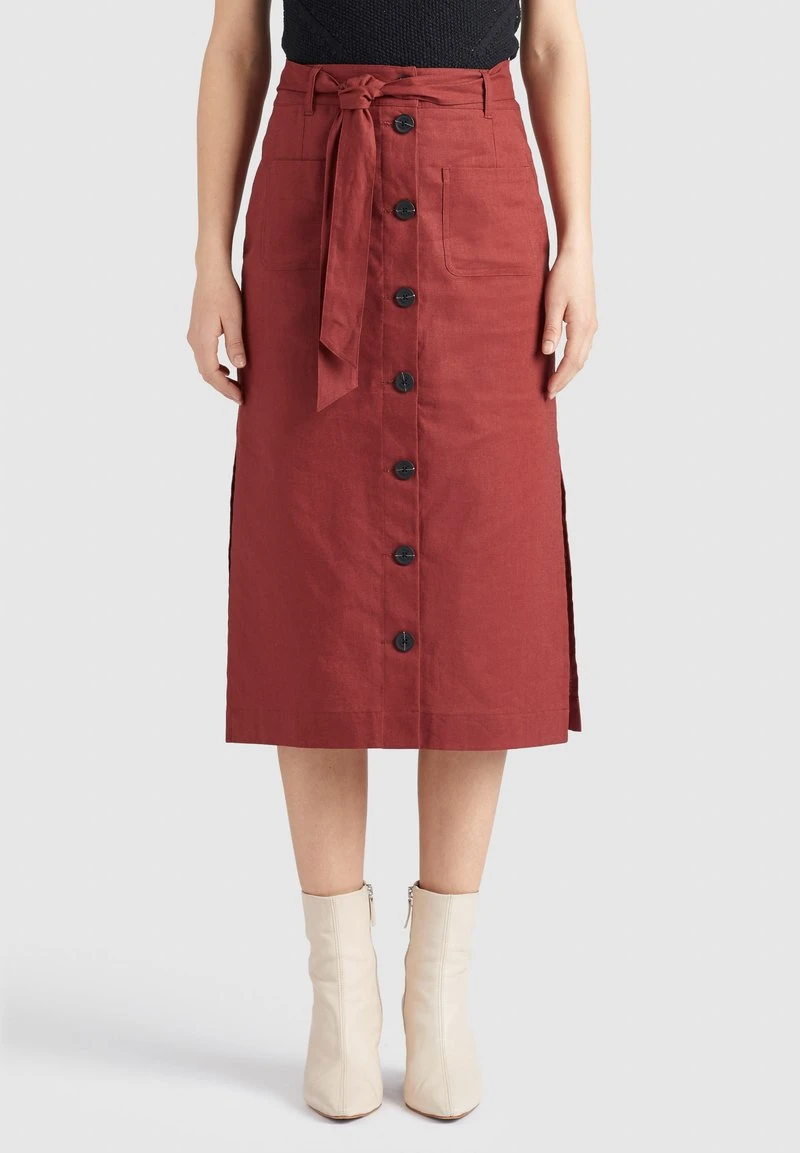 Angebote ✔️ Khujo VARSHA - A-Linien-Rock - Rotbraun, Damen 👏 1 Angebote ✔️ Khujo VARSHA - A-Linien-Rock - Rotbraun, Damen 👏