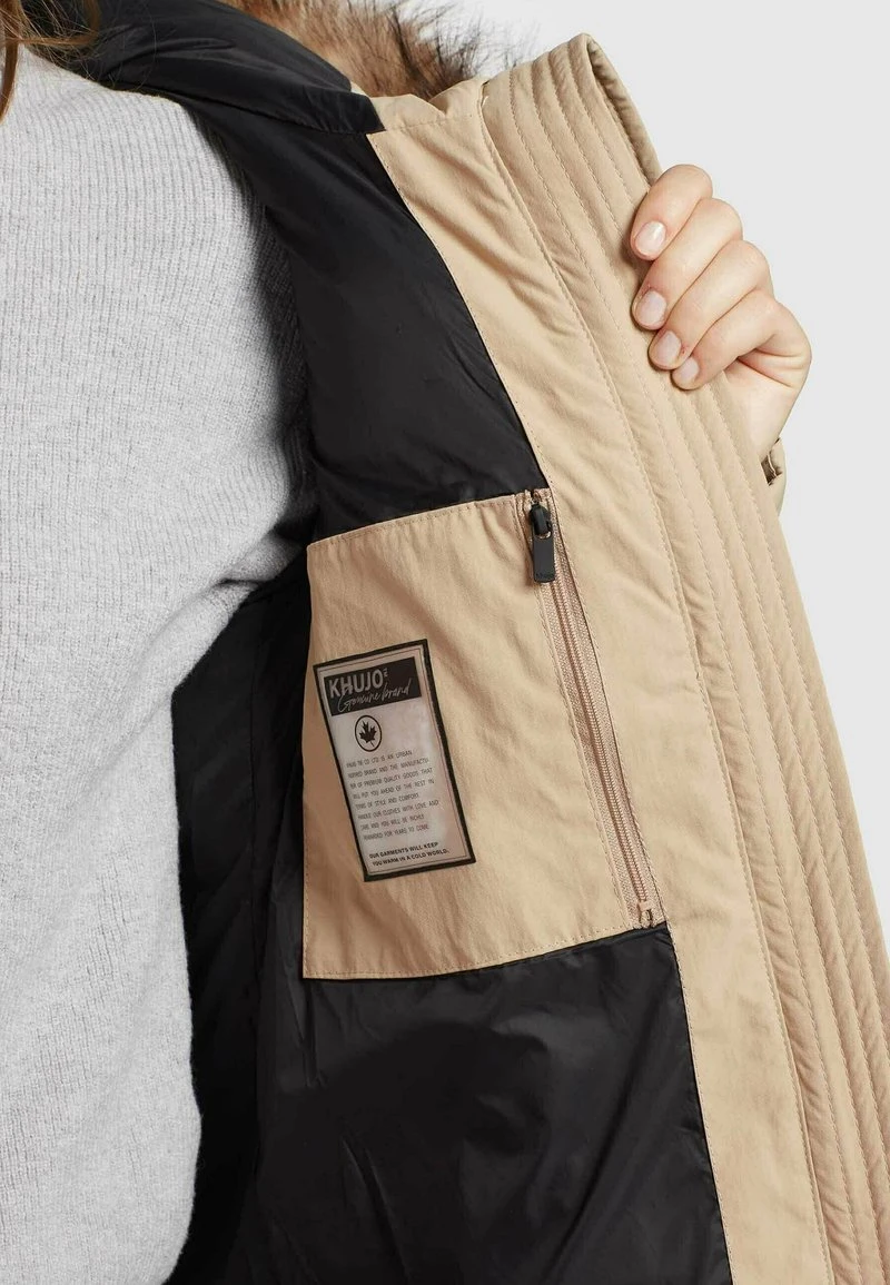 Aktion ⌛ Khujo MANTEL JARVANA - Wintermantel - Beige, Damen ⭐ 8 Aktion ⌛ Khujo MANTEL JARVANA - Wintermantel - Beige, Damen ⭐ – Bild 8