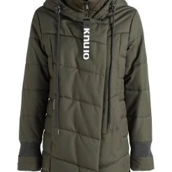 Billig ⭐ Khujo ELVA STRUCTURED - Wintermantel - Dunkeloliv, Damen 😀 -Khujo Verkaufsladen 5862368a651448dba77fb56f6431f159
