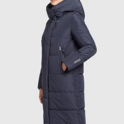 Aktion 💯 Khujo MANTEL SOULANI - Wintermantel - Dunkelblau, Damen 🛒 -Khujo Verkaufsladen 59a77d799e6843e2997e96bc81d51b71