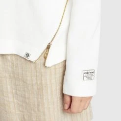 Schlussverkauf 🔔 Khujo MALINA - Sweatshirt - White, Damen 🔔 -Khujo Verkaufsladen 5a33f61fef5641a594de3e4ba743cc59