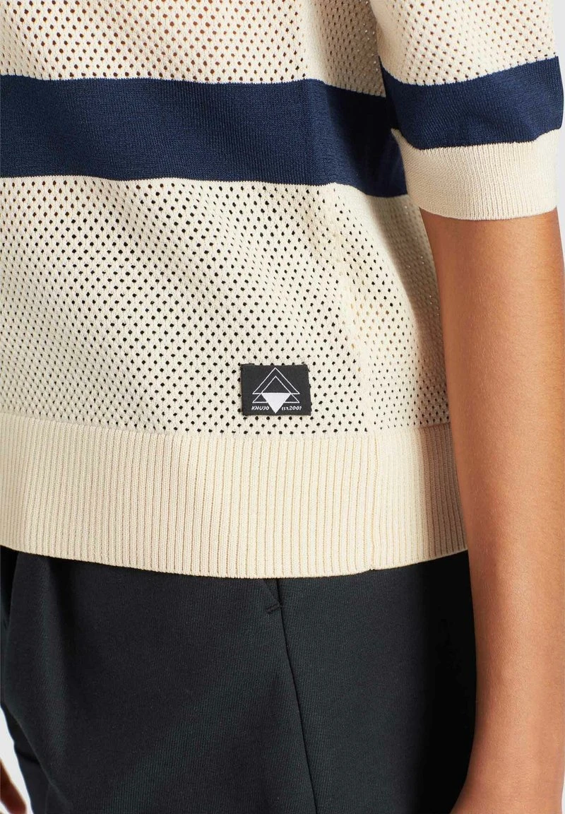 Großhandel 🌟 Khujo CHUMANE - T-Shirt Print - Sand/dark Blue, Damen 👏 6 Großhandel 🌟 Khujo CHUMANE - T-Shirt Print - Sand/dark Blue, Damen 👏 – Bild 6