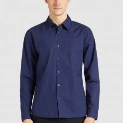 Angebote ❤️ Khujo WAITE - Hemd - Dunkelblau, Herren 🛒