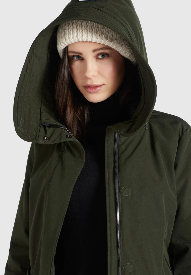 Blitzangebot 😀 Khujo CHARLYN2 - Wintermantel - Dunkeloliv Polyester, Damen 🤩 4 Blitzangebot 😀 Khujo CHARLYN2 - Wintermantel - Dunkeloliv Polyester, Damen 🤩 – Bild 4