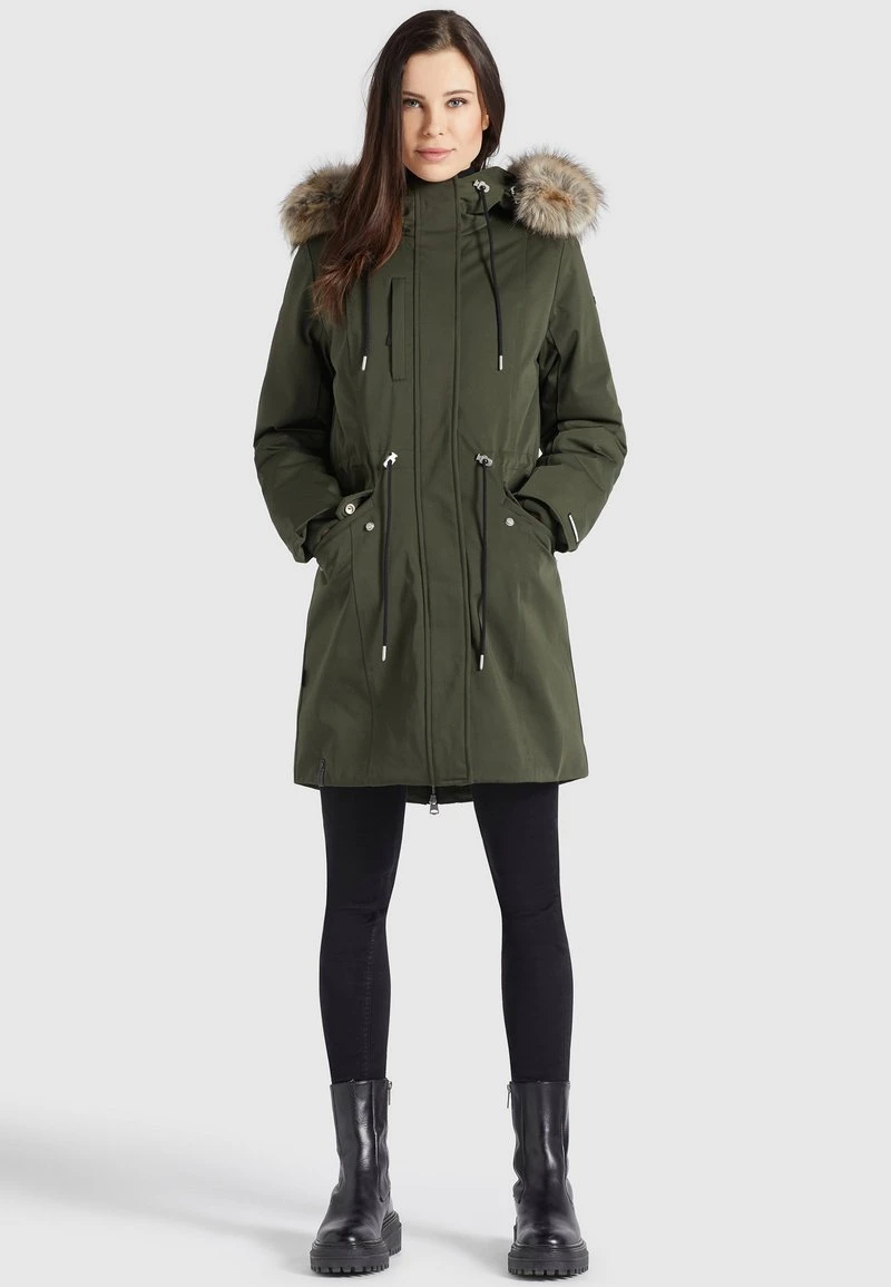 Blitzangebot 🎉 Khujo HARUNA - Wintermantel - Dunkeloliv, Damen 💯 2 Blitzangebot 🎉 Khujo HARUNA - Wintermantel - Dunkeloliv, Damen 💯 – Bild 2