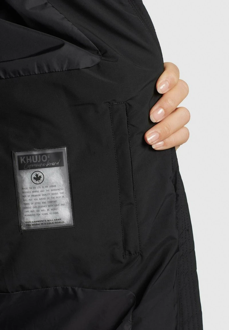 Billig ❤️ Khujo BINE - Wintermantel - Schwarz, Damen 😉 8 Billig ❤️ Khujo BINE - Wintermantel - Schwarz, Damen 😉 – Bild 8