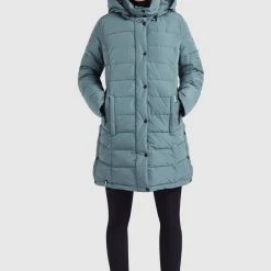Bestes Angebot ✔️ Khujo DELINAS2 - Wintermantel - Blaugrau, Damen ⌛