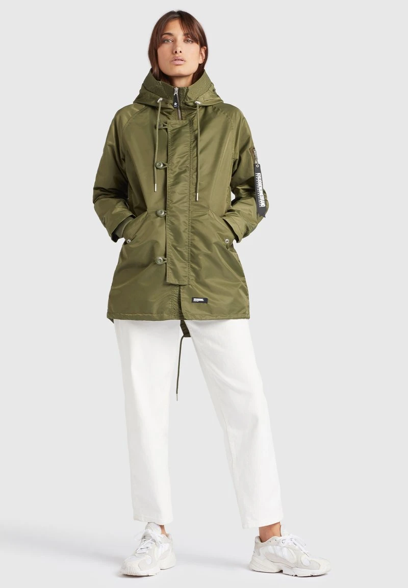 Neu ❤️ Khujo TIANA - Leichte Jacke - Olive, Damen ✔️ 2 Neu ❤️ Khujo TIANA - Leichte Jacke - Olive, Damen ✔️ – Bild 2