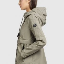 Top 10 ⭐ Khujo ZAHIRA3 - Leichte Jacke - Graugrün, Damen 🛒 -Khujo Verkaufsladen 5f6e587f8f1a4c2a942630c0977c9f4f