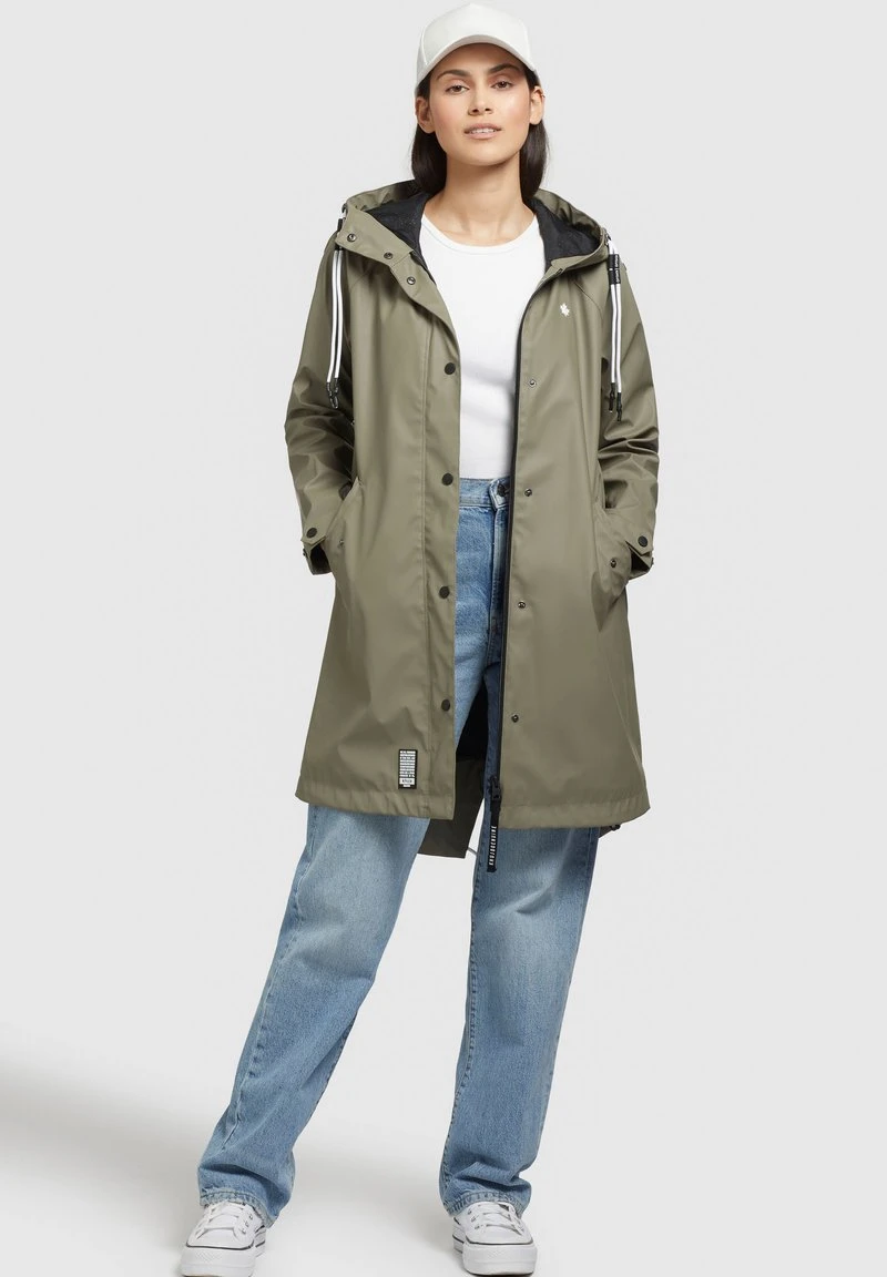 Besorgen 🎉 Khujo ODELIE - Regenjacke / Wasserabweisende Jacke - Graugrün, Damen 🎉 2 Besorgen 🎉 Khujo ODELIE - Regenjacke / Wasserabweisende Jacke - Graugrün, Damen 🎉 – Bild 2