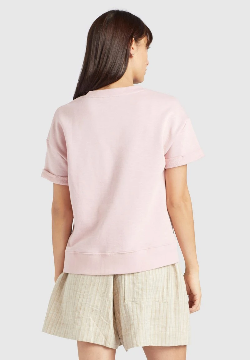 Auslauf 🥰 Khujo MALEA - T-Shirt Basic - Pink, Damen ✨ 3 Auslauf 🥰 Khujo MALEA - T-Shirt Basic - Pink, Damen ✨ – Bild 3