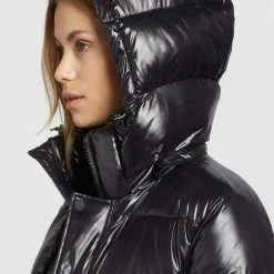 Bestes Angebot 🔔 Khujo CORINNA SHINY - Wintermantel - Schwarz, Damen 💯 -Khujo Verkaufsladen 61342bd9810c40a7910af49873012294