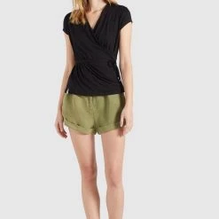 Bestes Angebot ❤️ Khujo LETICIA - T-Shirt Print - Schwarz, Damen ⌛ -Khujo Verkaufsladen 613e36dbb53e45ca9058c983d37cab1c