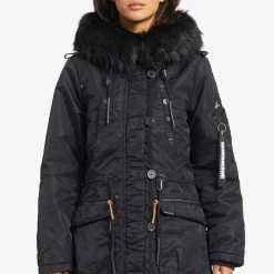 Blitzangebot ❤️ Khujo LORENE - Wintermantel - Black, Damen 🎁 -Khujo Verkaufsladen 631fe5a1f367410498a5dd6ad4c56ce4