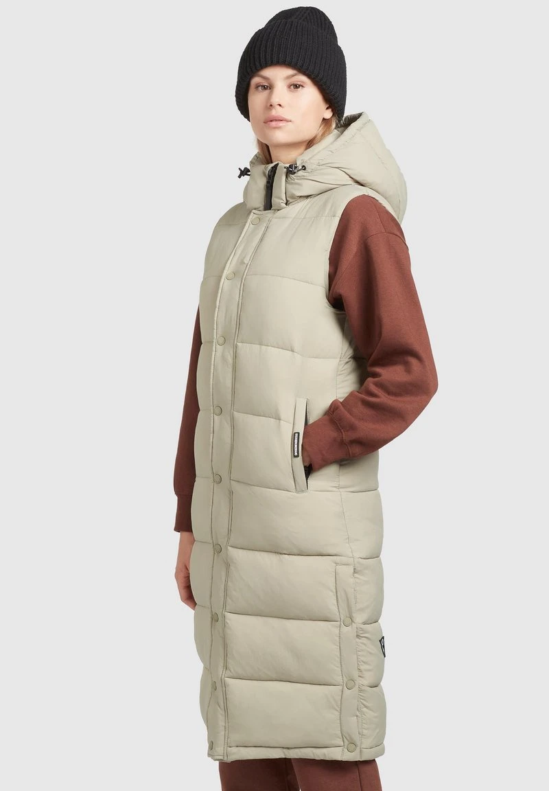 Neu ⌛ Khujo MAGNETA MATT - Weste - Blassgrün, Damen ✨ 1 Neu ⌛ Khujo MAGNETA MATT - Weste - Blassgrün, Damen ✨