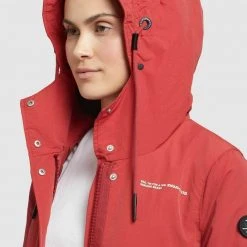 Bester Verkauf 👍 Khujo ADDA - Parka - Rot, Damen ✨ -Khujo Verkaufsladen 6436d53fbf754af791d6bb94c2905f20