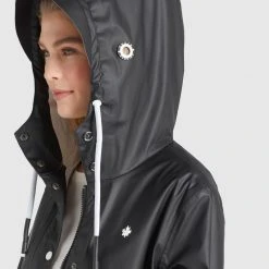 Rabatt 👏 Khujo ALICIA - Parka - Schwarz, Damen ✨ -Khujo Verkaufsladen 64b337c3637e489d97f8630f0c981000