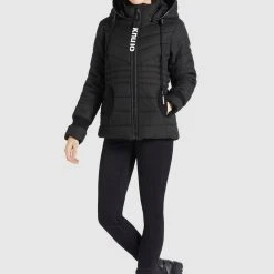 Blitzangebot 💯 Khujo STRUCTURED - Winterjacke - Schwarz, Damen ⭐ -Khujo Verkaufsladen 65244021aa124b56a11aa09fc8a926ef