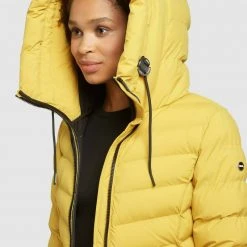 Budget ✔️ Khujo TUHANI MATT - Wintermantel - Gelb, Damen 🥰 -Khujo Verkaufsladen 655eb6c04da04fc6b33b7e8ba70c2fac