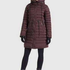 Besorgen 🥰 Khujo NIANA MATT - Wintermantel - Weinrot, Damen 🥰