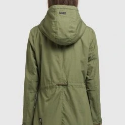 Coupon 🤩 Khujo SESIA - Parka - Oliv, Damen 🎉 -Khujo Verkaufsladen 659e25f603194c7fb02500bbdf59cd7f