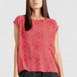 Top 10 ✔️ Khujo VIDA - Bluse - Rot, Damen 🌟