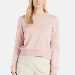 Bester Verkauf ✔️ Khujo ANAKONI LEAVES EMBRO - Sweatshirt - Rosa, Damen ✨ -Khujo Verkaufsladen 65ef7aa8ac024ffb83f7a8ea89791da9