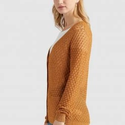 Coupon 💯 Khujo ASYA - Strickjacke - Ochra Gold, Damen 🥰 -Khujo Verkaufsladen 662719b14bfa42aa8d52a12a3e09d068