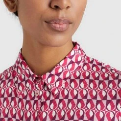 Am billigsten 🛒 Khujo LARISA - Hemdbluse - Cherry, Damen 💯 -Khujo Verkaufsladen 68299d7db94e480aa5f3c6d130d82d20