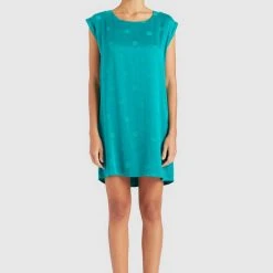 Aktion 🤩 Khujo MARGARITA - Freizeitkleid - Türkis, Damen ❤️ -Khujo Verkaufsladen 682e34158fa54070aaaa15436dfb7ab9