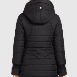 Top 10 😉 Khujo SHINE2 STRUCTURED - Wintermantel - Schwarz, Damen 🤩 -Khujo Verkaufsladen 68e272cb4a2e4ea682aff0234fb5ae1b