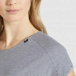 Besorgen ⭐ Khujo ANNEMARIE - Jerseykleid - Weiß-blau Gestreift, Damen 😍 -Khujo Verkaufsladen 69e043bc0cfe42f6b173d0fe4ff74f15