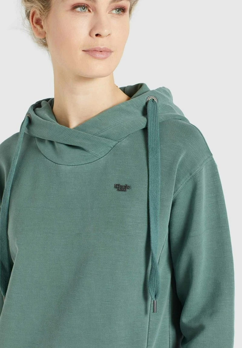 Auslauf ✨ Khujo HALOUMA - Freizeitkleid - Aqua Gewaschen, Damen 🔥 4 Auslauf ✨ Khujo HALOUMA - Freizeitkleid - Aqua Gewaschen, Damen 🔥 – Bild 4